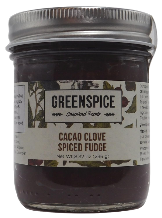 CACAO CLOVE SPICED FUDGE