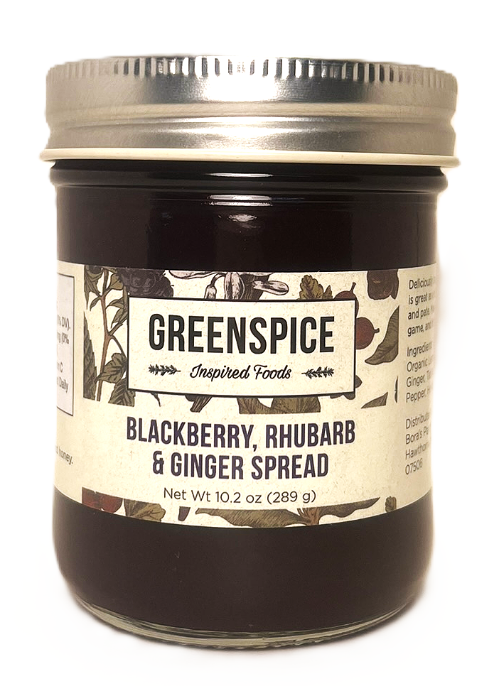 BLACKBERRY, RHUBARB & GINGER