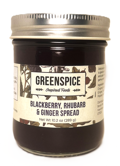 BLACKBERRY, RHUBARB & GINGER