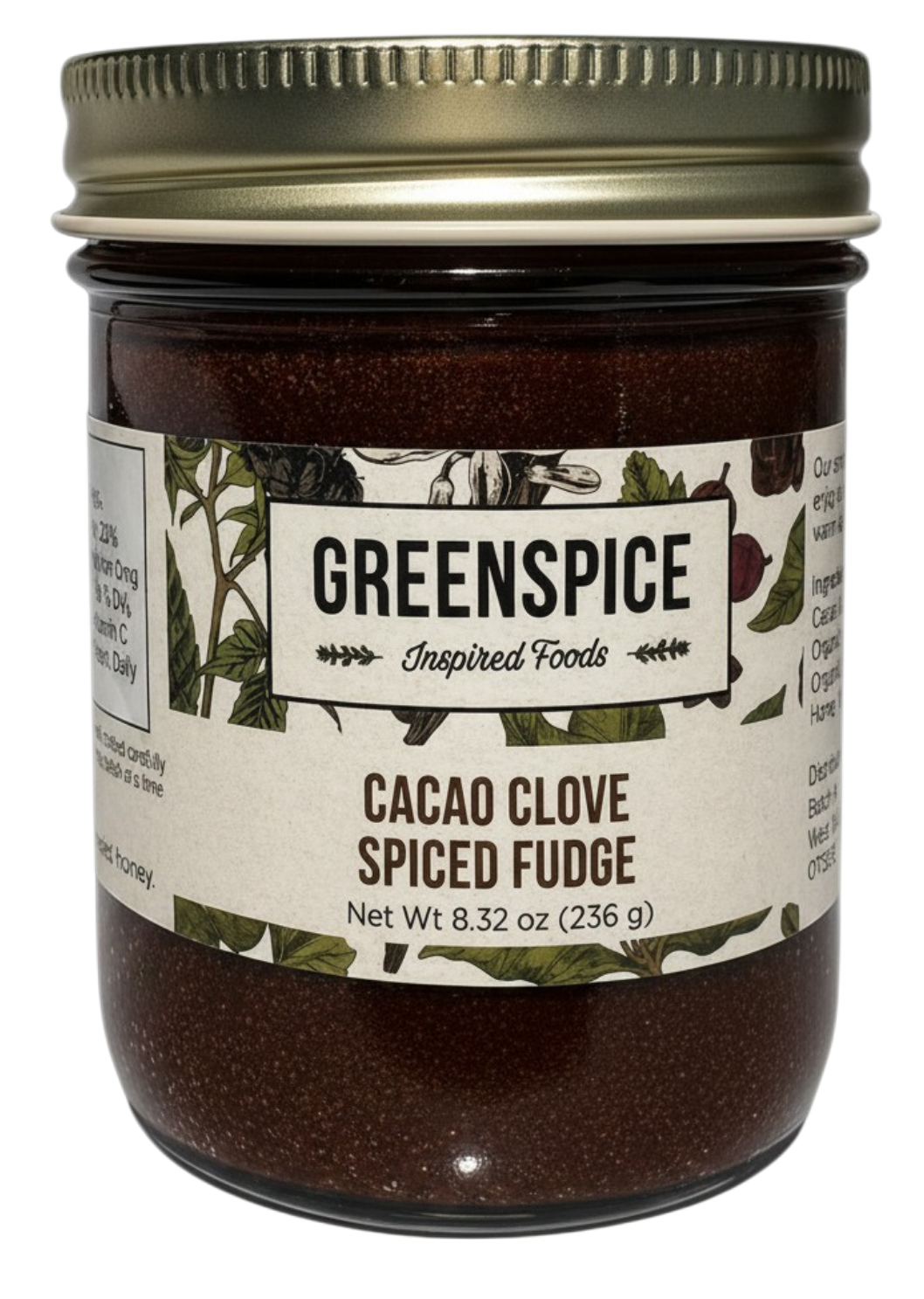 CACAO CLOVE SPICED FUDGE